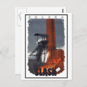 ヴィンテージポルスカポーランドスラスク ポストカード (正面/裏面)