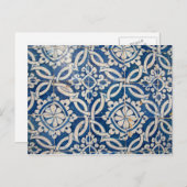 ヴィンテージポルトガルのアズレジョ ポストカード (正面/裏面)