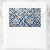 ヴィンテージポルトガルのアズレジョ 長方形シール (バッグ)