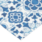 ヴィンテージポルトガルブルーアズレホスタイルパターン テーブルクロス (アングル)