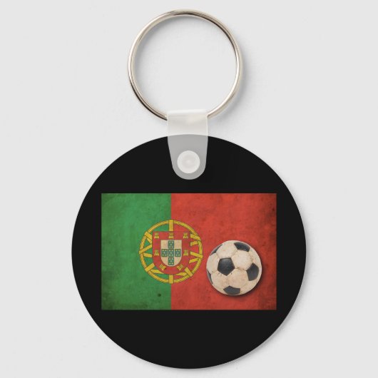 ヴィンテージポルトガル国旗 キーホルダー (正面)