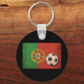 ヴィンテージポルトガル国旗 キーホルダー (正面)