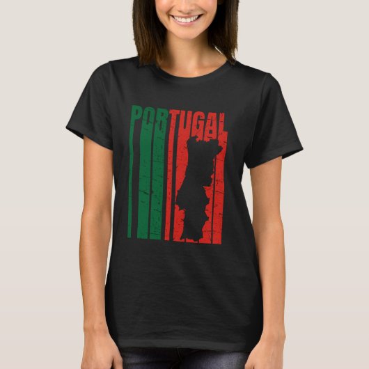 ヴィンテージポルトガル国旗 Tシャツ (正面)