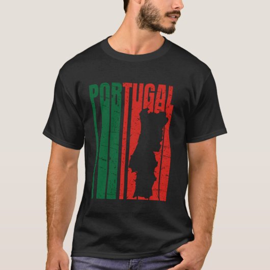 ヴィンテージポルトガル国旗 Tシャツ (正面)