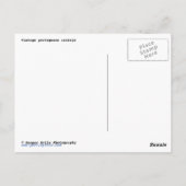 ヴィンテージポルトガル語アズレジョ ポストカード (裏面)