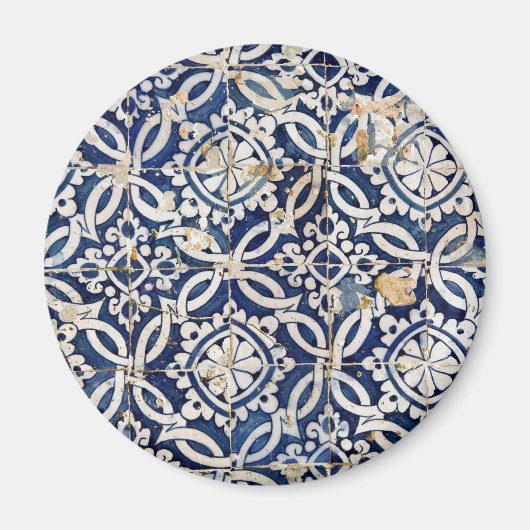 ヴィンテージポルトガル語アズレジョ マグネット (正面)