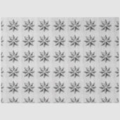 ヴィンテージポルトガル語アズレヨス星灰色の切り離し 薄葉紙 (正面)