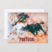 ヴィンテージポルトガル闘牛場 ポストカード (正面/裏面)