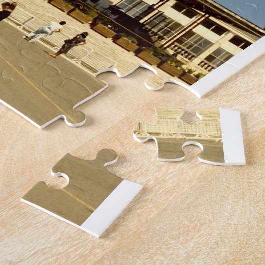 ヴィンテージポルトガル、ファティマ教会の聖母 ジグソーパズル (側面)