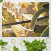 ヴィンテージポルトフィノイタリア キッチンタオル (折り畳み)