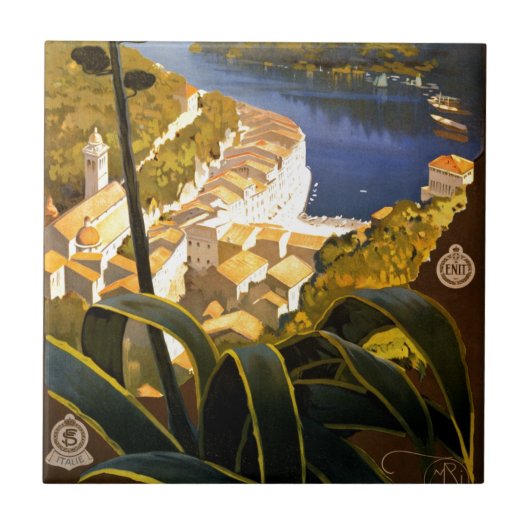 ヴィンテージポルトフィノイタリア タイル (正面)