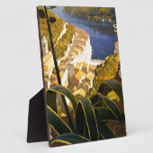 ヴィンテージポルトフィノイタリア フォトプラーク (側面)