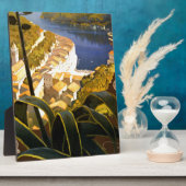 ヴィンテージポルトフィノイタリア フォトプラーク (側面)