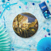 ヴィンテージポルトフィノイタリア ペーパープレート (パーティー)