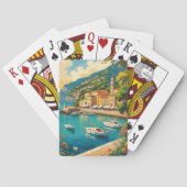 ヴィンテージポルトフィノジェノヴァイタリア トランプ (裏面)