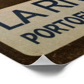 ヴィンテージポルトフィノリビエライタリア旅行ポスター ポスター (角)