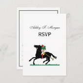 ヴィンテージポロプレーヤーオンポニー 出欠カード (正面/裏面)