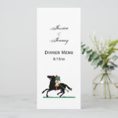 ヴィンテージポロプレーヤーオンポニー 招待状 (スタンド正面)