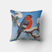 ヴィンテージポントレシナウィンターバケーションスイス クッション (裏面)