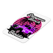 ヴィンテージポンパノビーチフロリダ マグネット (左側)