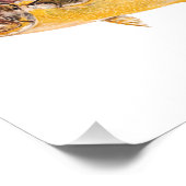 ヴィンテージポンパノフィッシュ – ゲームフィッシュ空白のテンプレート フォトプリント (角)