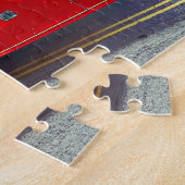 ヴィンテージポンプ消防車 ジグソーパズル (側面)