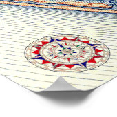 ヴィンテージポートバローナプラヤデルレイカリフォルニア ポスター (角)