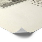 ヴィンテージポートマスNHの写真地図(1877) ポスター (角)