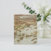 ヴィンテージポートランドメインの写真地図（1906年） ポストカード (スタンド正面)