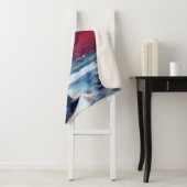 ヴィンテージポートレートと抽象芸術背景 シェルパブランケット (インサイチュ)