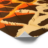 ヴィンテージポートレートのクーパーズホーク ポスター (角)