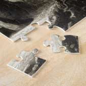 ヴィンテージポートレートのジョージ祈・ワシントン ジグソーパズル (側面)