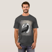 ヴィンテージポートレートクロウTシャツ Tシャツ (正面フル)