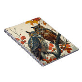 ヴィンテージポートレートフクロウ ノートブック (右側)