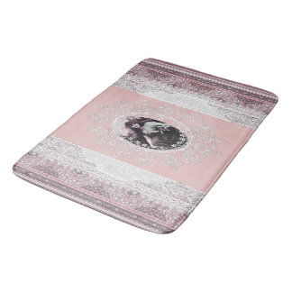 ヴィンテージポートレート及びレース バスマット