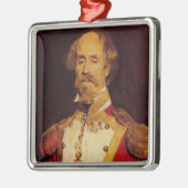 ヴィンテージポートレート19世紀軍隊総局 メタルオーナメント (左)