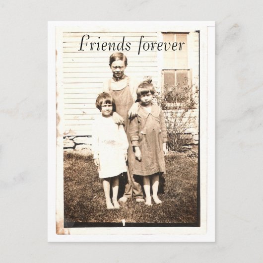 ヴィンテージポートレート ポストカード (正面)