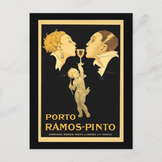 ヴィンテージポート広告 ポストカード (正面)