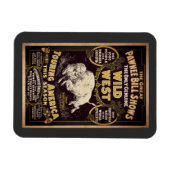 ヴィンテージポーニービルワイルドウエストショー マグネット (横)