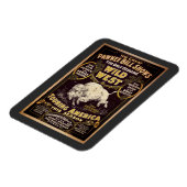 ヴィンテージポーニービルワイルドウエストショー マグネット (左側)