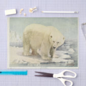 ヴィンテージポーラベアエフエマデクページ 薄葉紙 (クラフト)