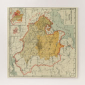 ヴィンテージポーランドの地図(1921年) ジグソーパズル (横)