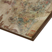 ヴィンテージポーランドの地図C.1939 カッティングボード (角)