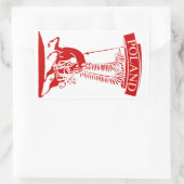 ヴィンテージポーランドウィングハサー 長方形シール (バッグ)