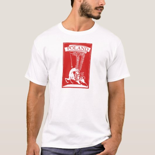ヴィンテージポーランドウィングハサー Tシャツ (正面)