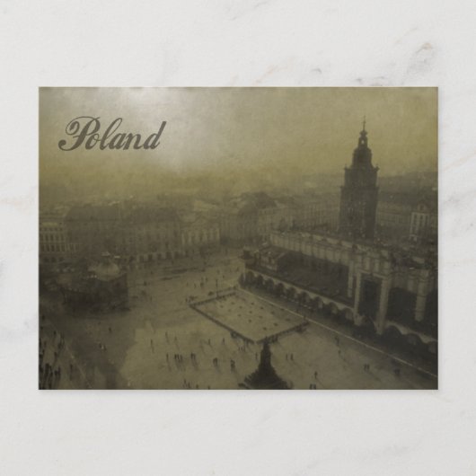 ヴィンテージポーランド ポストカード (正面)