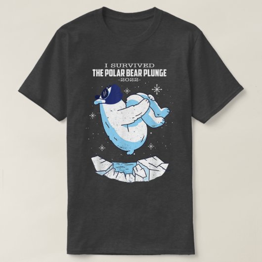 ヴィンテージポーラーベアFaceMask 2010でプランジ Tシャツ (デザイン正面)