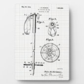 ヴィンテージポール特許卓上 フォトプラーク (正面)