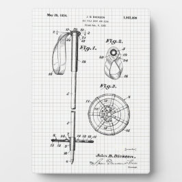ヴィンテージポール特許卓上 フォトプラーク