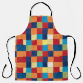 ヴィンテージポール・クレー・ク1カラーチャート正方形アート エプロン (正面)